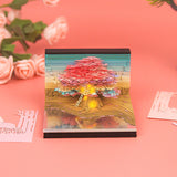 Bloc-notes 3D Maison dans les Arbres en papier – photo 1