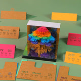 Calendrier 3D Arbre des Chakras en papier – photo 3