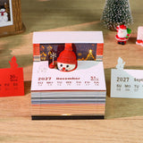 Calendrier 3D Bonhomme de Neige de Noël en papier – photo 2