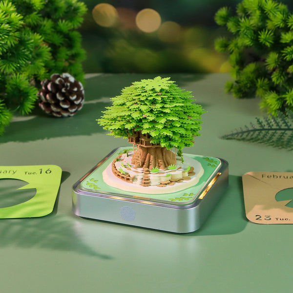 Calendrier 3D Chêne Enchanté en papier – photo 6