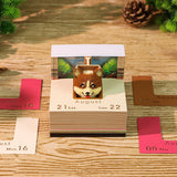 Calendrier 3D Chien corgi 2027 avec lumière – photo 2 sur 8