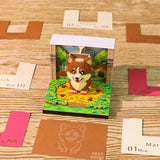 Calendrier 3D Chien corgi 2027 avec lumière – photo 5 sur 8