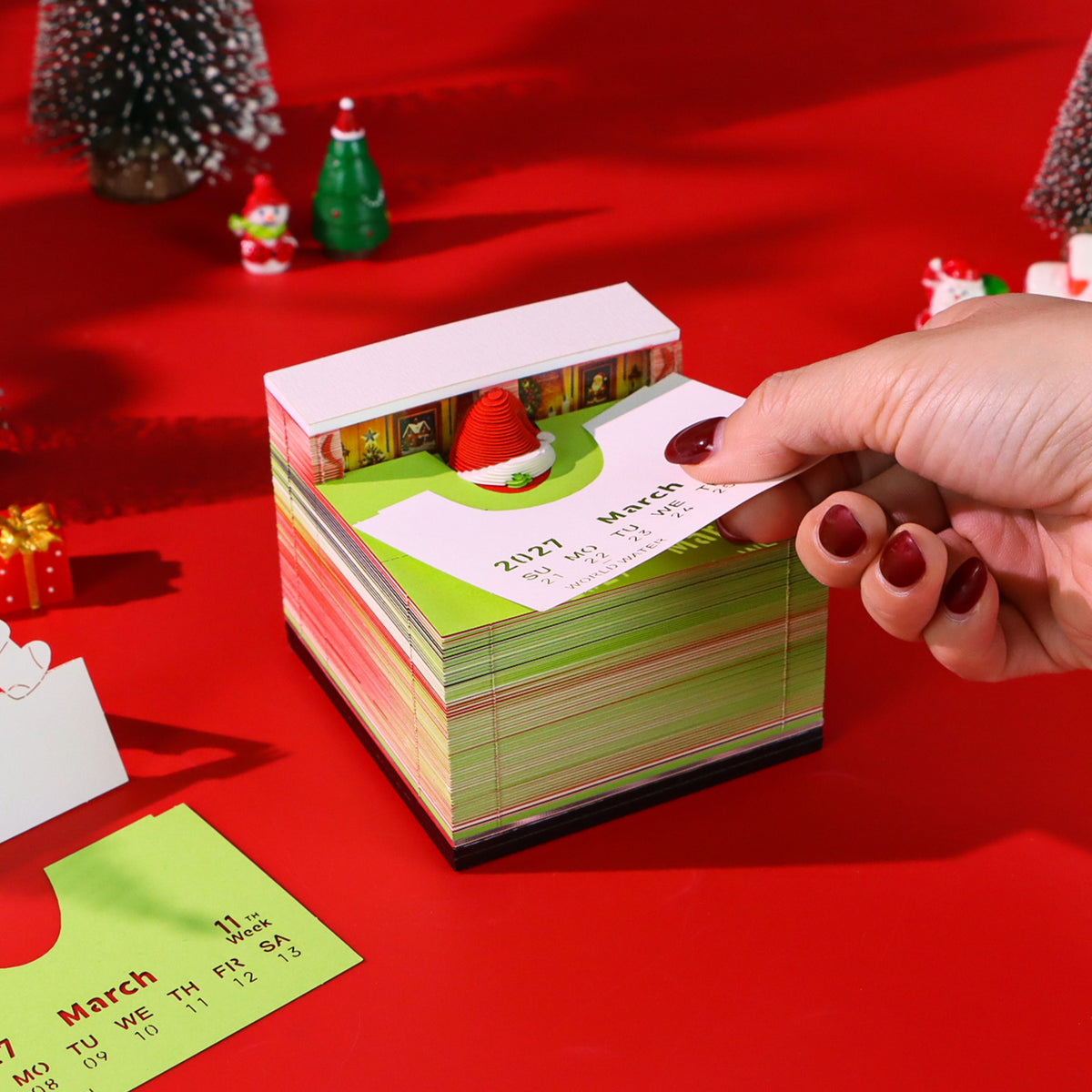 Lutin vert de Noël
