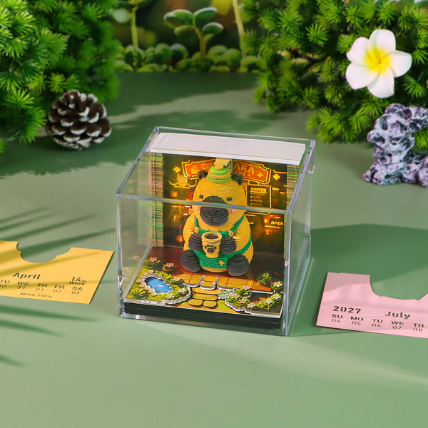 Calendrier 3D Petit Barista en papier – photo 4