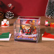 Calendrier 3D Petit Lutin de Noël en papier – photo 1