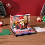 Calendrier 3D Petit Lutin de Noël en papier – photo 3