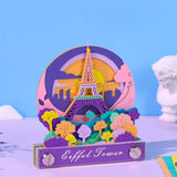Bloc-notes 3D Tour Eiffel – Nouvelle édition en papier – photo 4