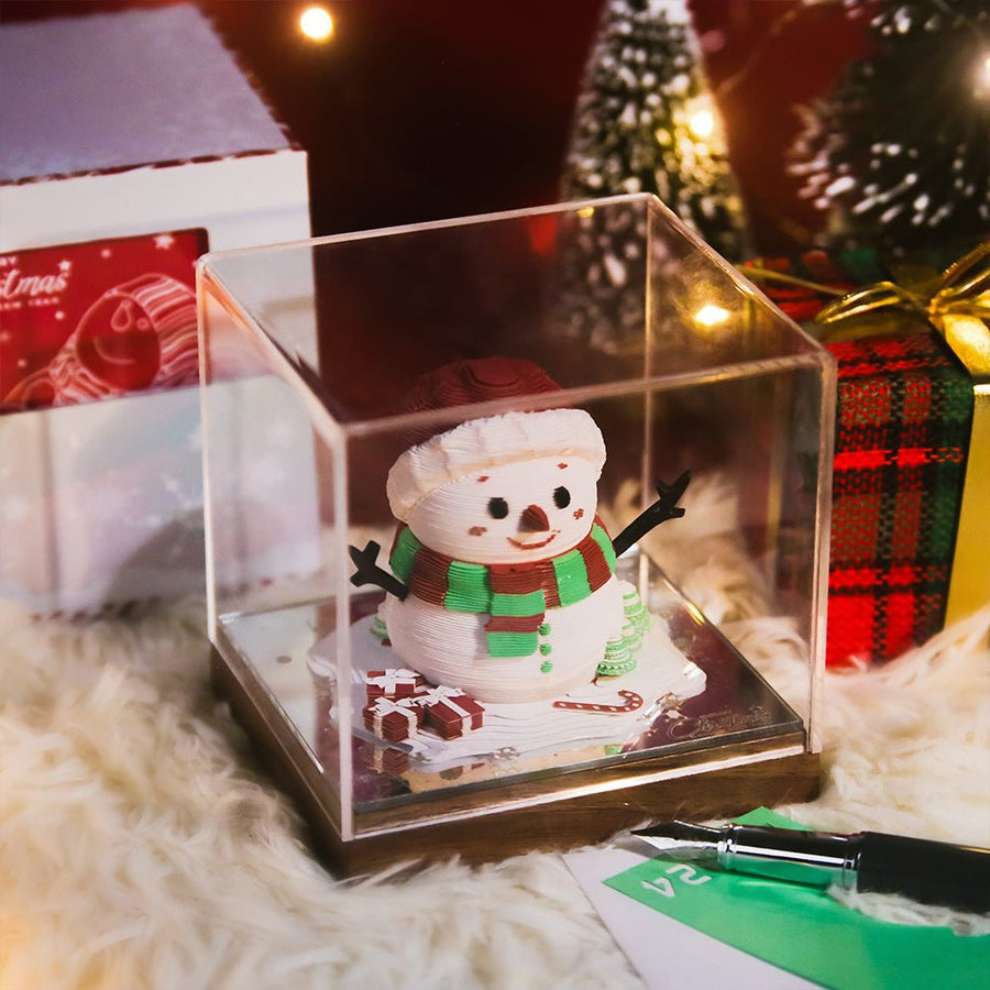 Bonhomme de Neige de Noël - #secretsofamber#
