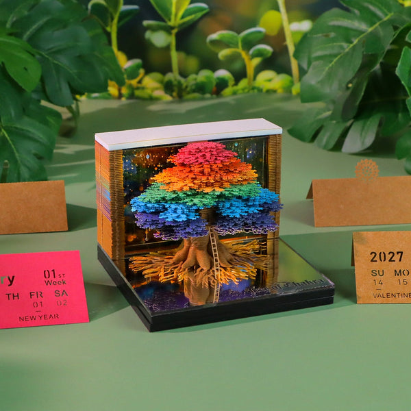 Calendrier 3D Arbre des Chakras