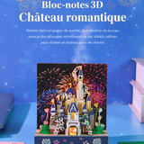 Bloc-notes 3D Château romantique en papier – photo 4